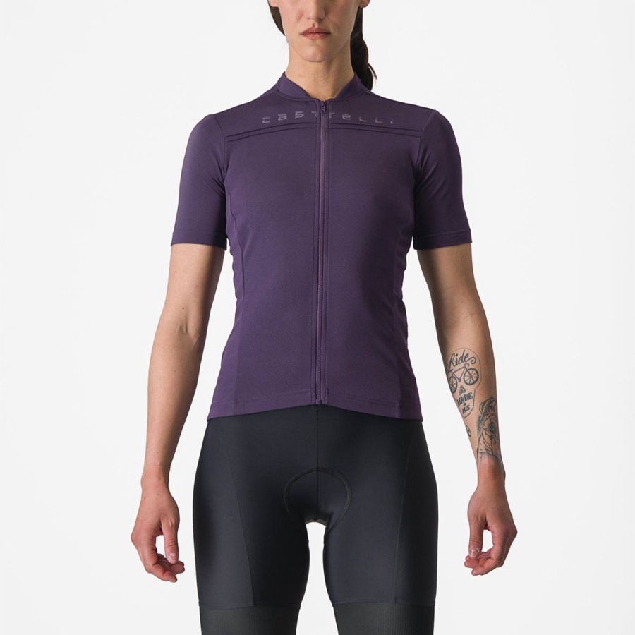 Castelli ANIMA 4 Jersey Dames Paars | ZIN412875