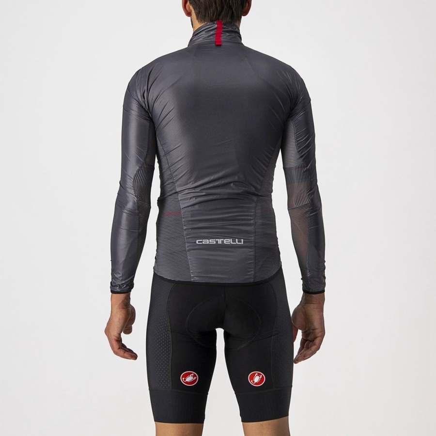 Castelli ARIA SHELL Bescherming Heren Donkergrijs | LDF358107