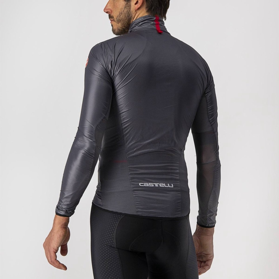 Castelli ARIA SHELL Bescherming Heren Donkergrijs | LDF358107