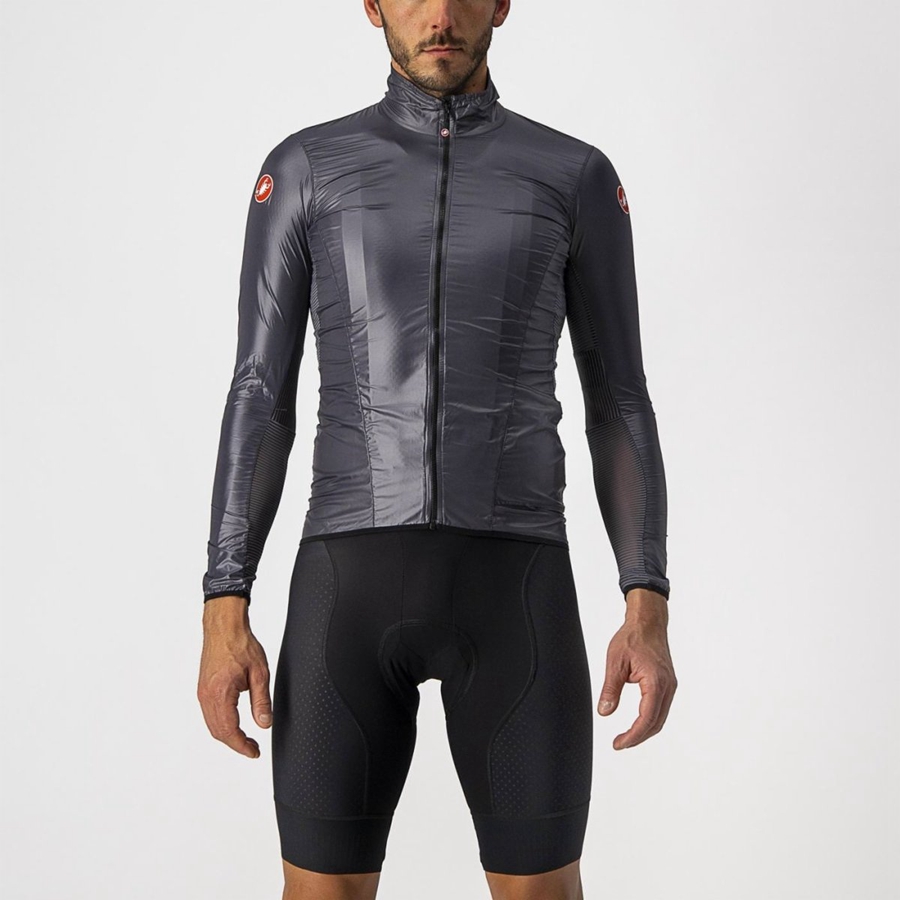 Castelli ARIA SHELL Bescherming Heren Donkergrijs | LDF358107