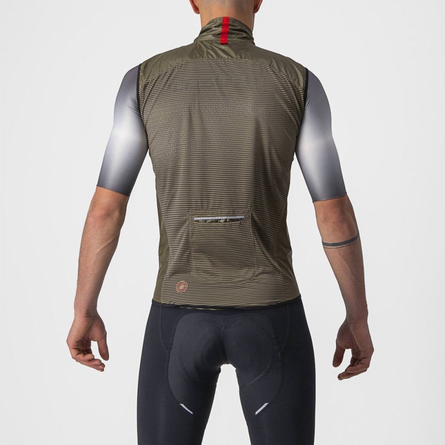 Castelli ARIA Vest Heren Bruin | YNP412596