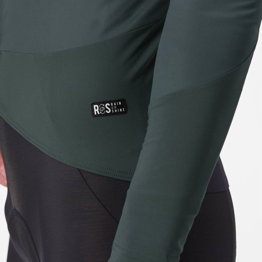 Castelli BETA RoS Jassen Heren Groen Rood Oranje | MPK182973