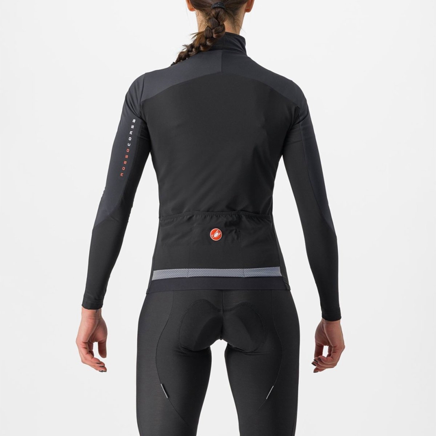 Castelli BETA RoS W Jassen Dames Zwart | KGN741689