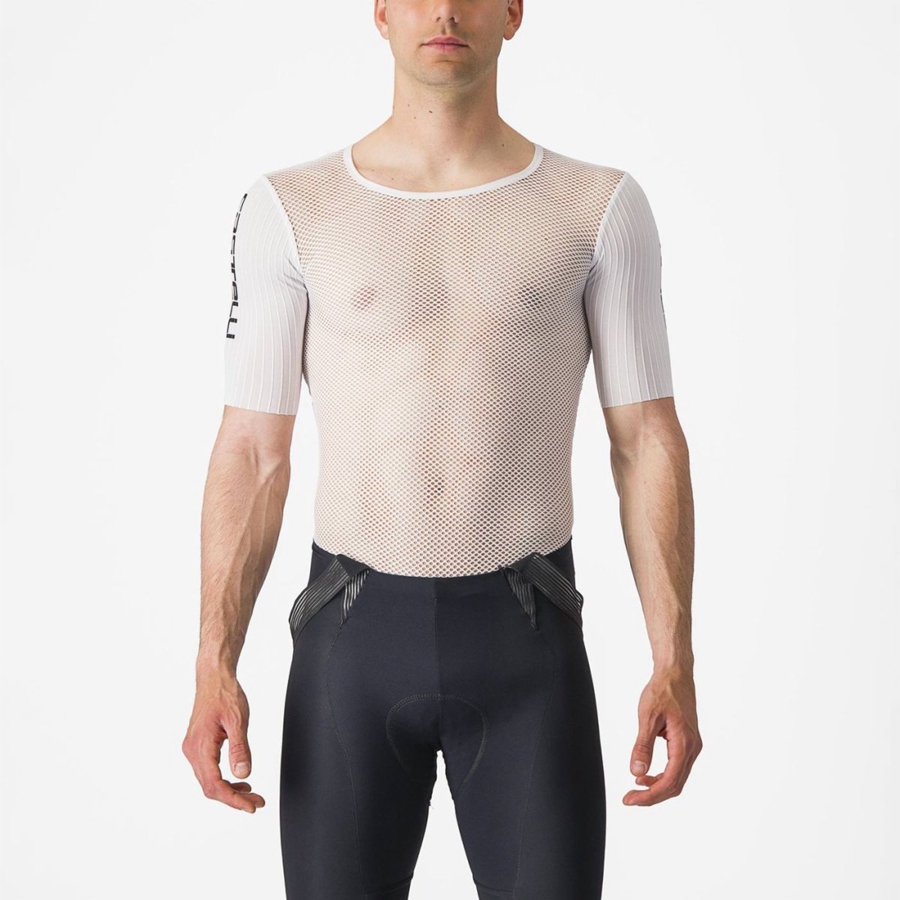 Castelli BOLERO SS Basislaag Heren Wit | KYO647012