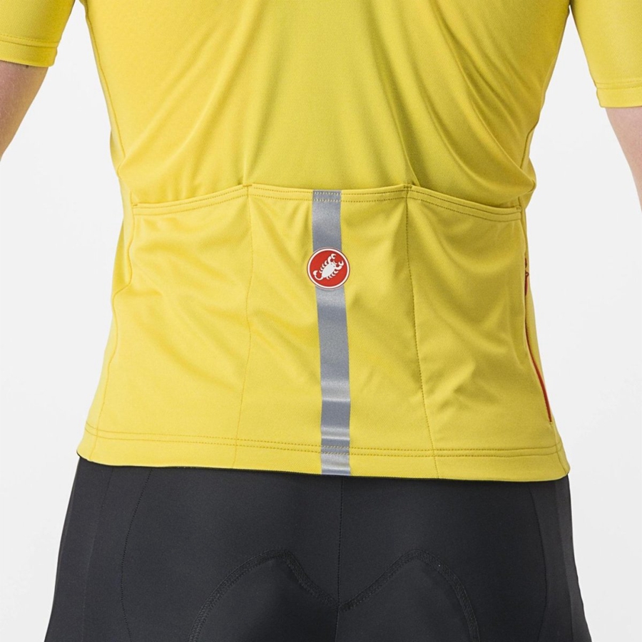 Castelli CLASSIFICA Jersey Heren Geel | TDW450862