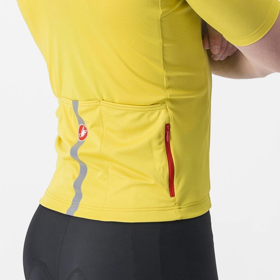 Castelli CLASSIFICA Jersey Heren Geel | TDW450862