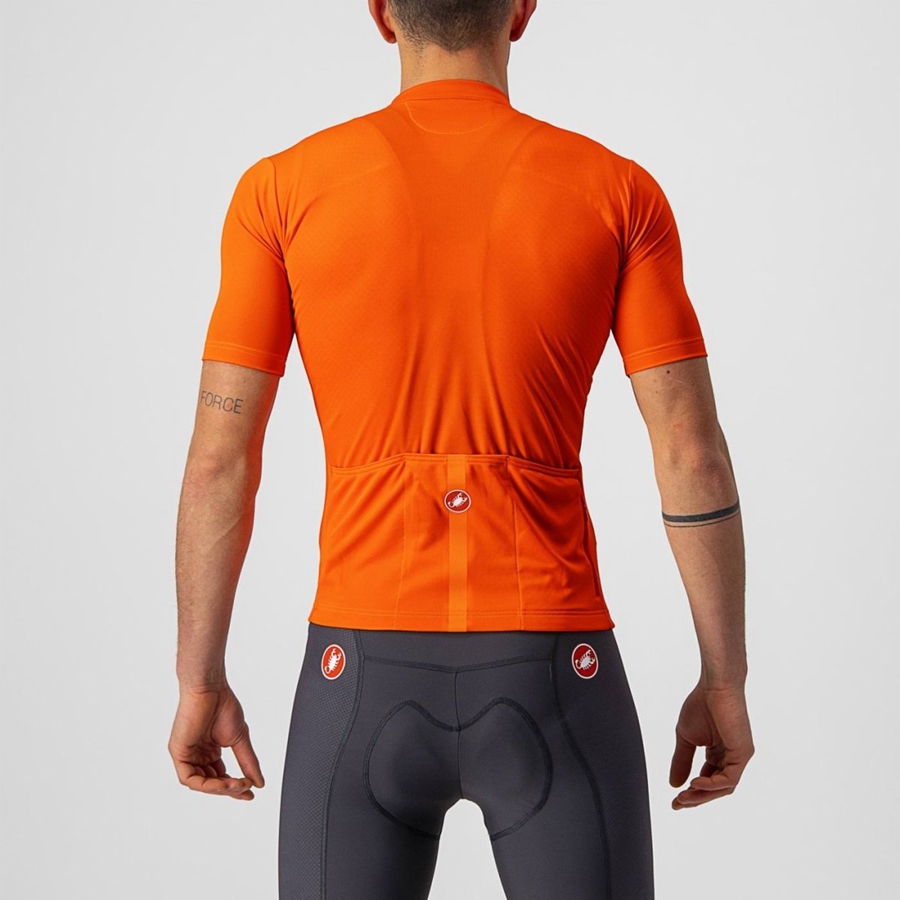 Castelli CLASSIFICA Jersey Heren Oranje | KQS714308