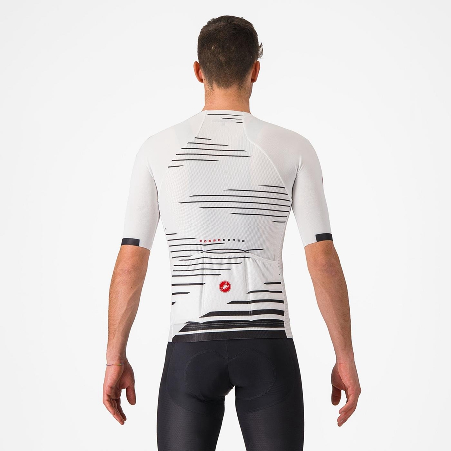 Castelli CLIMBER'S 4.0 Jersey Heren Wit Zwart | LQW986234