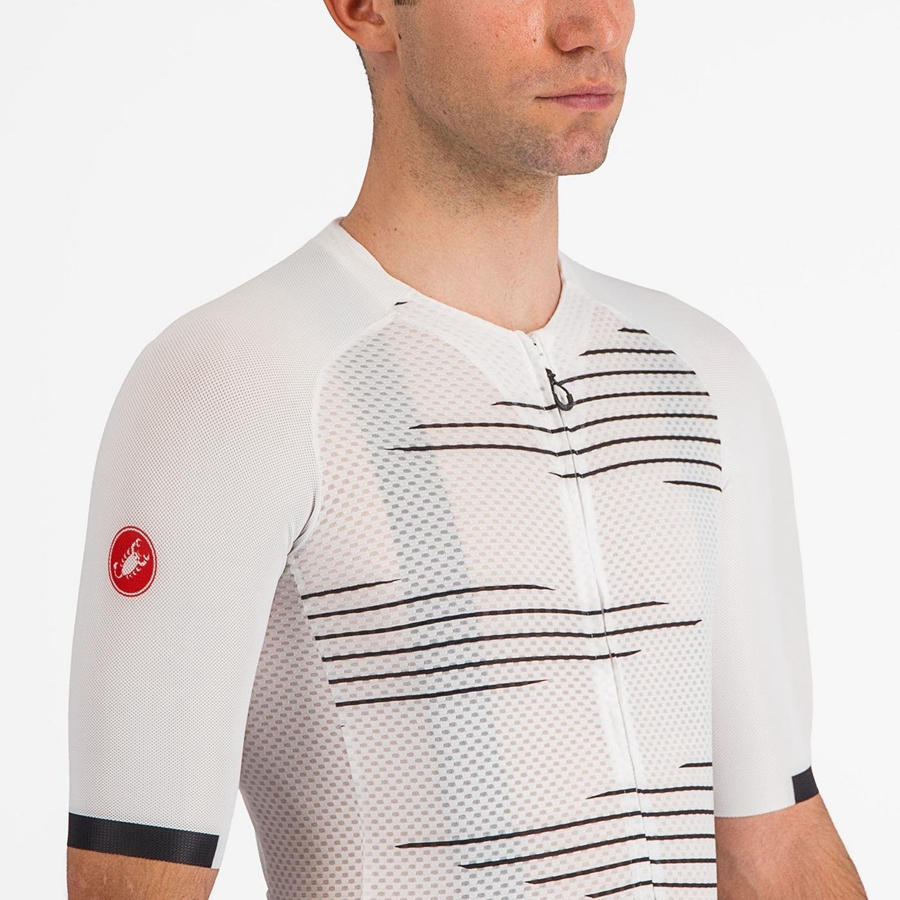 Castelli CLIMBER'S 4.0 Jersey Heren Wit Zwart | LQW986234