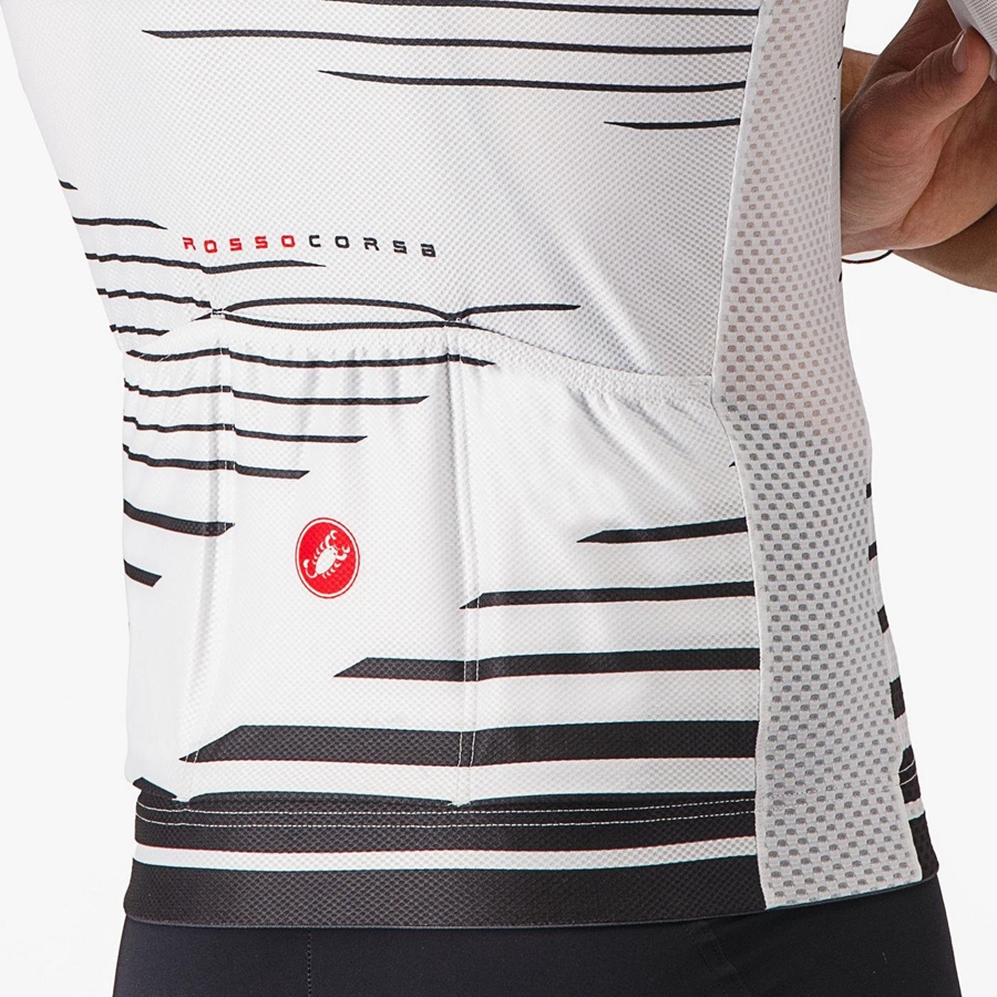 Castelli CLIMBER'S 4.0 Jersey Heren Wit Zwart | LQW986234