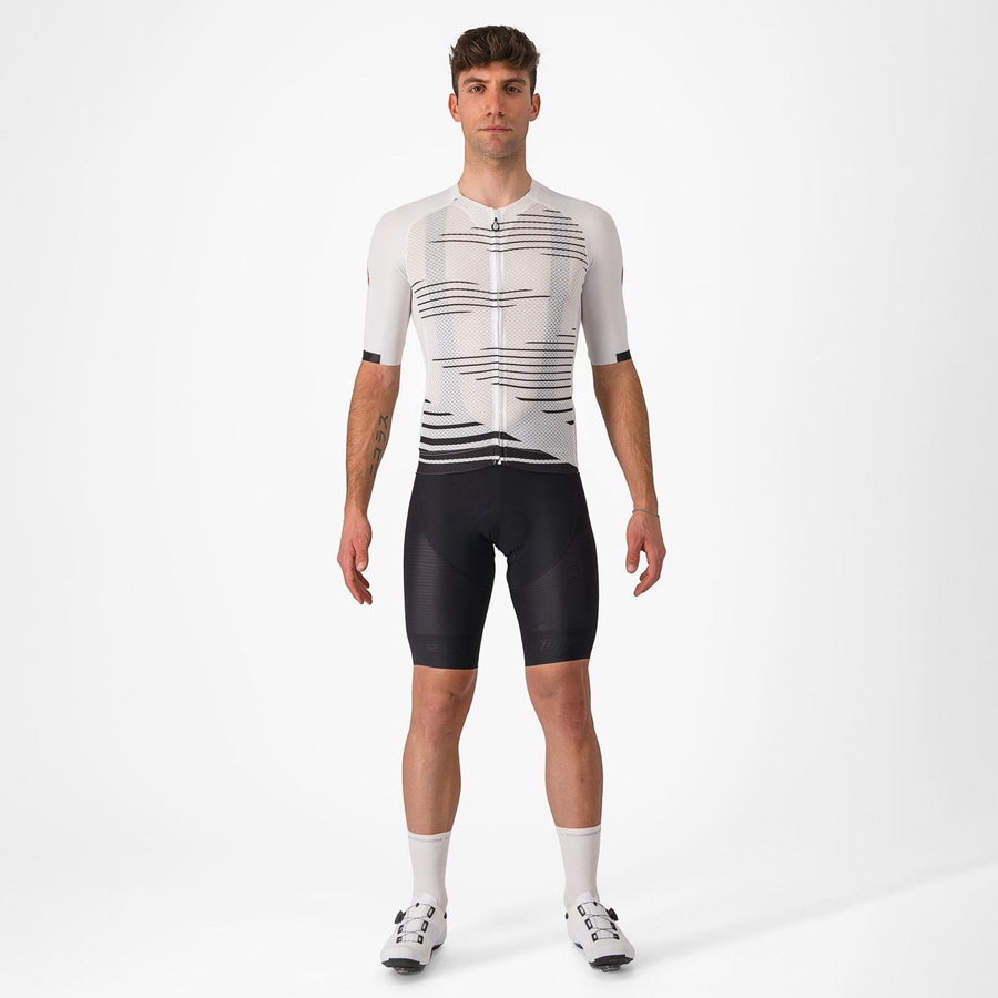 Castelli CLIMBER'S 4.0 Jersey Heren Wit Zwart | LQW986234