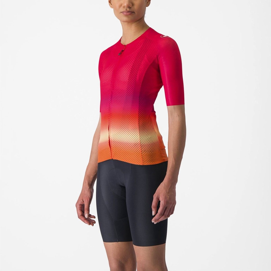 Castelli CLIMBER'S 4.0 W Jersey Dames Roze | KDF164320