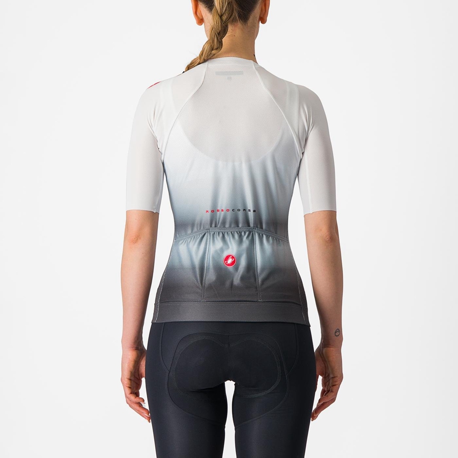 Castelli CLIMBER'S 4.0 W Jersey Dames Wit Donkergrijs | NWO821530