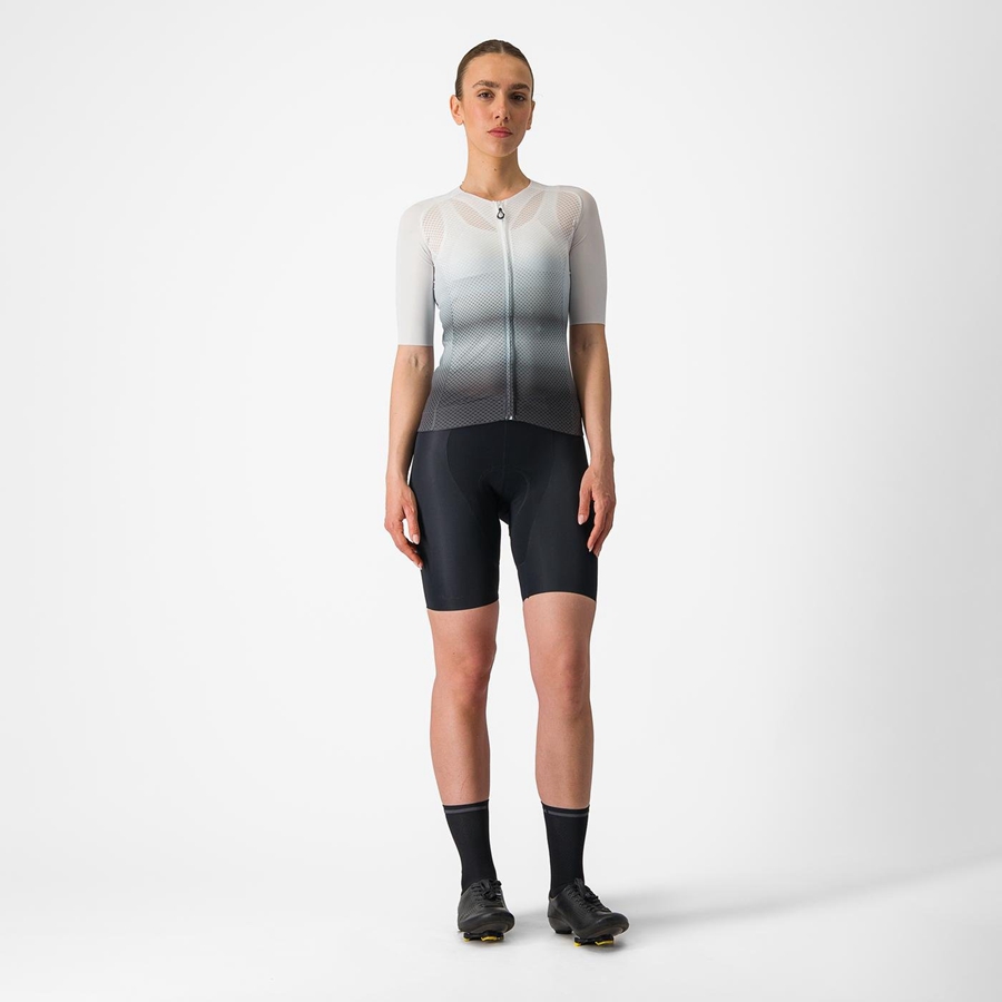 Castelli CLIMBER'S 4.0 W Jersey Dames Wit Donkergrijs | NWO821530