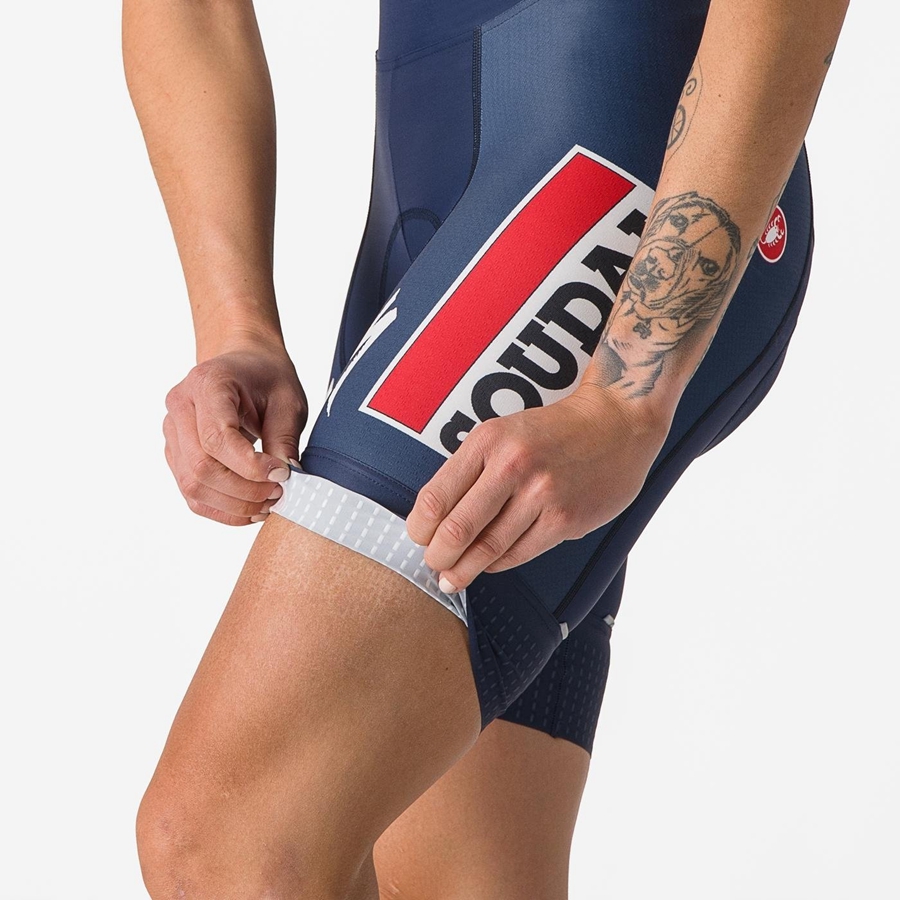 Castelli COMPETIZIONE W Korte Broek Dames Blauw Wit | YWN481932