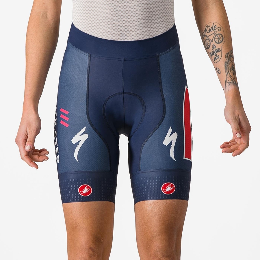 Castelli COMPETIZIONE W Korte Broek Dames Blauw Wit | YWN481932