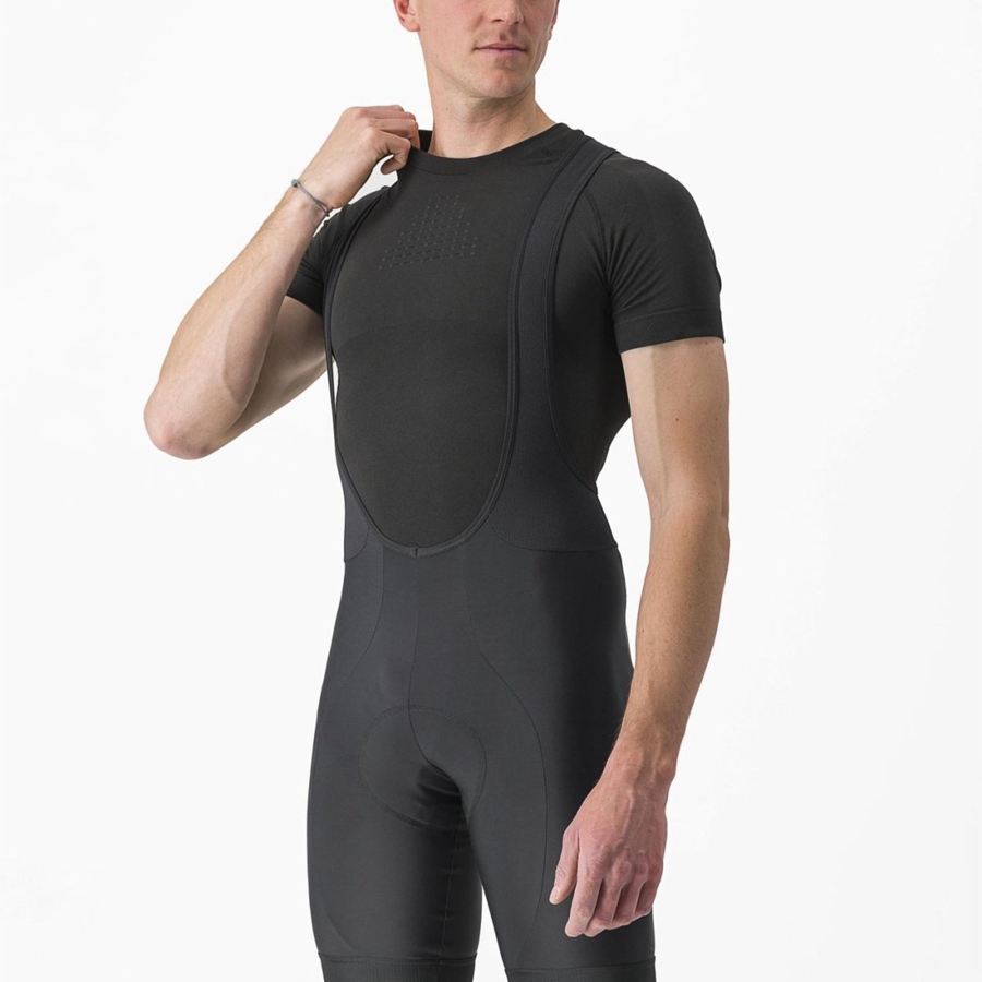 Castelli CORE SEAMLESS SS Basislaag Heren Zwart | CGX916042