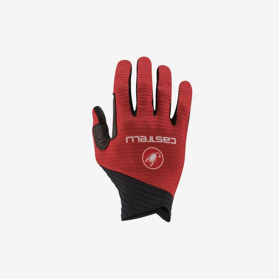 Castelli CW 6.1 UNLIMITED Handschoenen Heren Rood | NLE894072