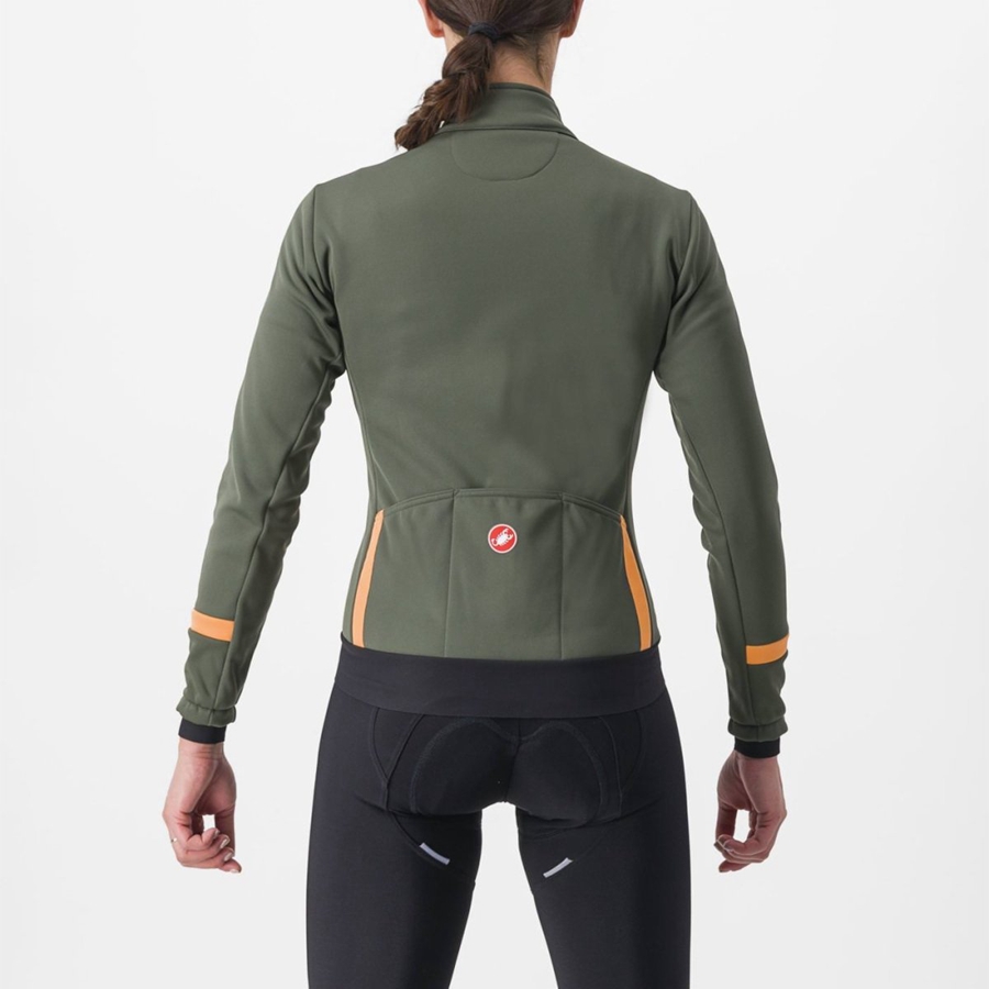 Castelli DINAMICA 2 Jassen Dames Groen | PGJ421568