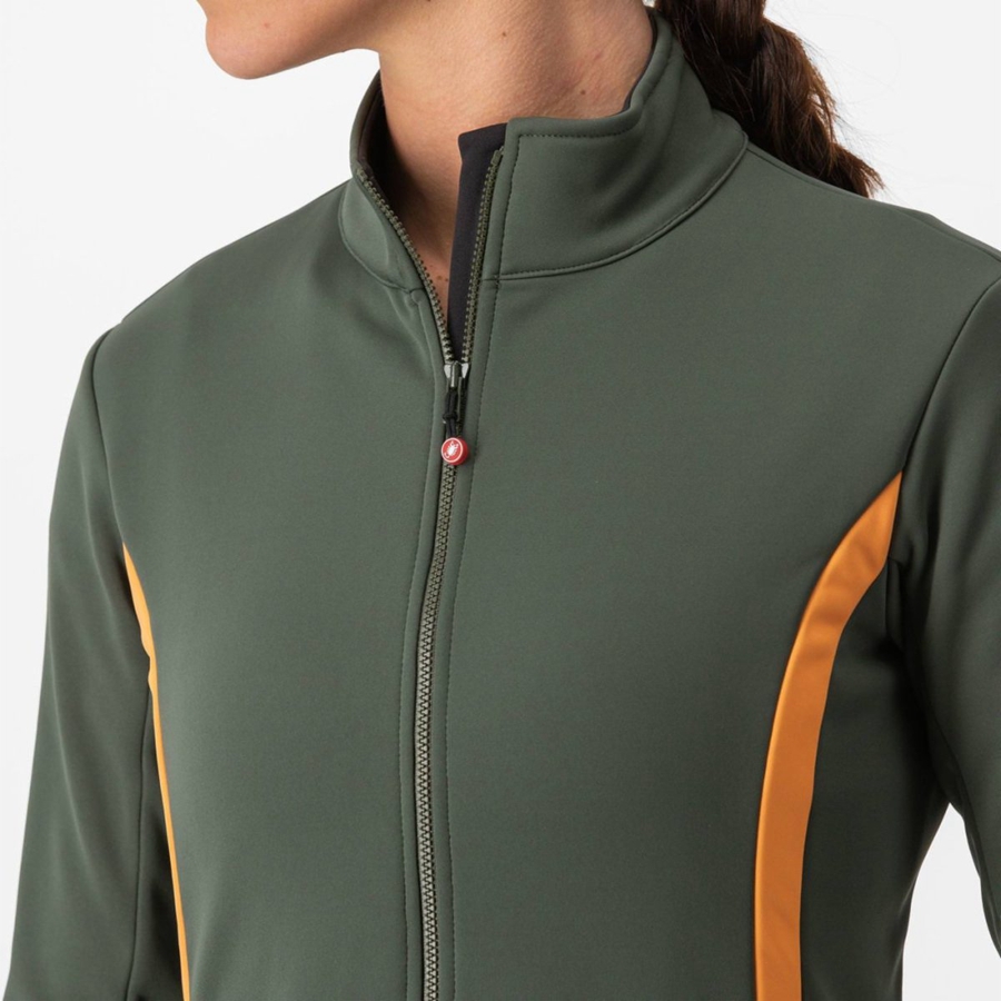 Castelli DINAMICA 2 Jassen Dames Groen | PGJ421568