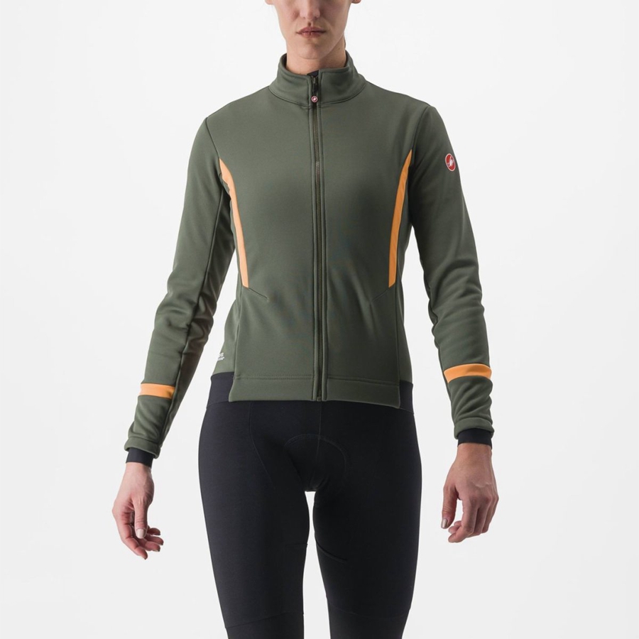 Castelli DINAMICA 2 Jassen Dames Groen | PGJ421568