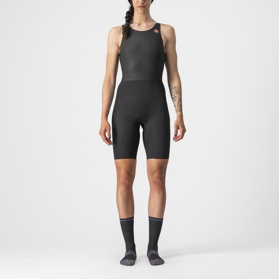 Castelli ELITE W Snelheidspak Dames Zwart | TUF854912