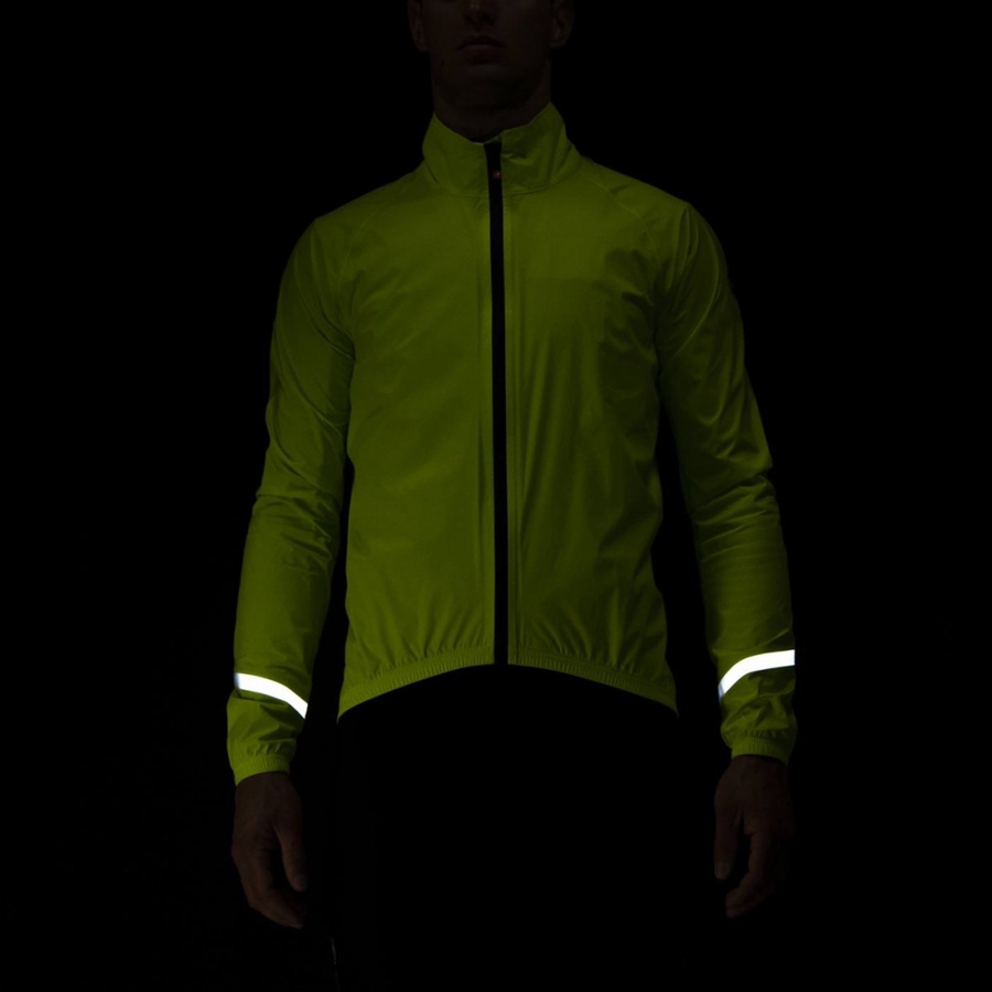 Castelli EMERGENCY 2 RAIN Bescherming Heren Lichtgroen | KOL693204