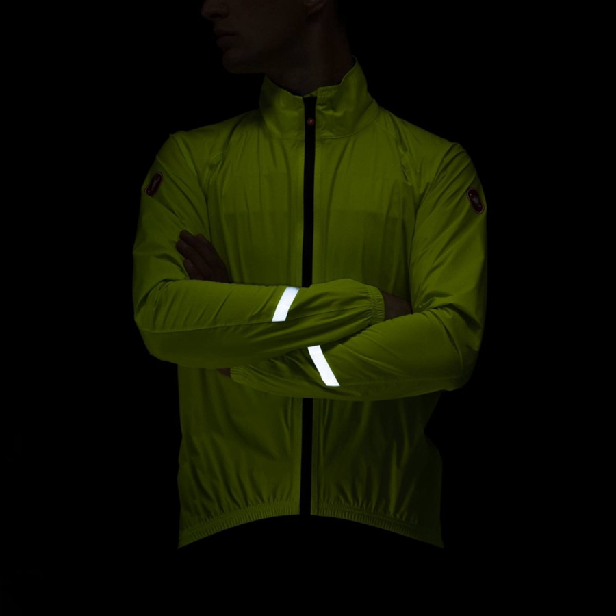 Castelli EMERGENCY 2 RAIN Bescherming Heren Lichtgroen | KOL693204