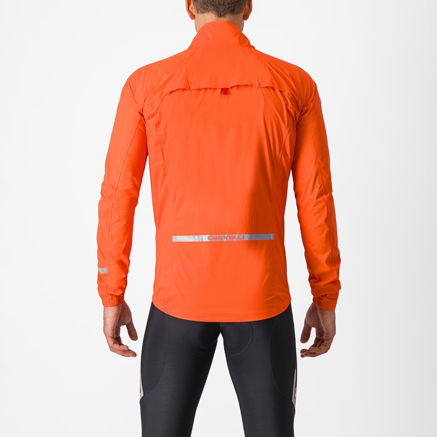 Castelli EMERGENCY 2 RAIN Bescherming Heren Oranje | RKG849315