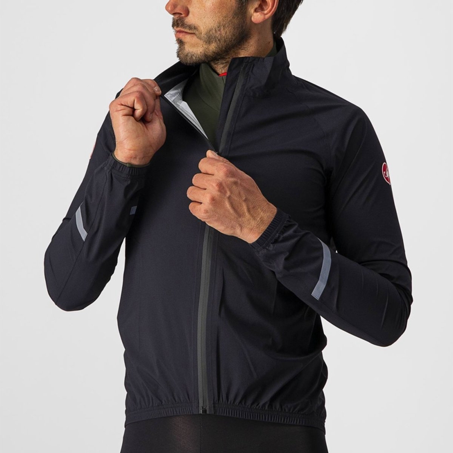 Castelli EMERGENCY 2 RAIN Bescherming Heren Zwart | TGY258196