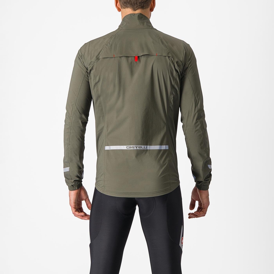 Castelli EMERGENCY 2 RAIN Bescherming Heren Groen | HZU072864