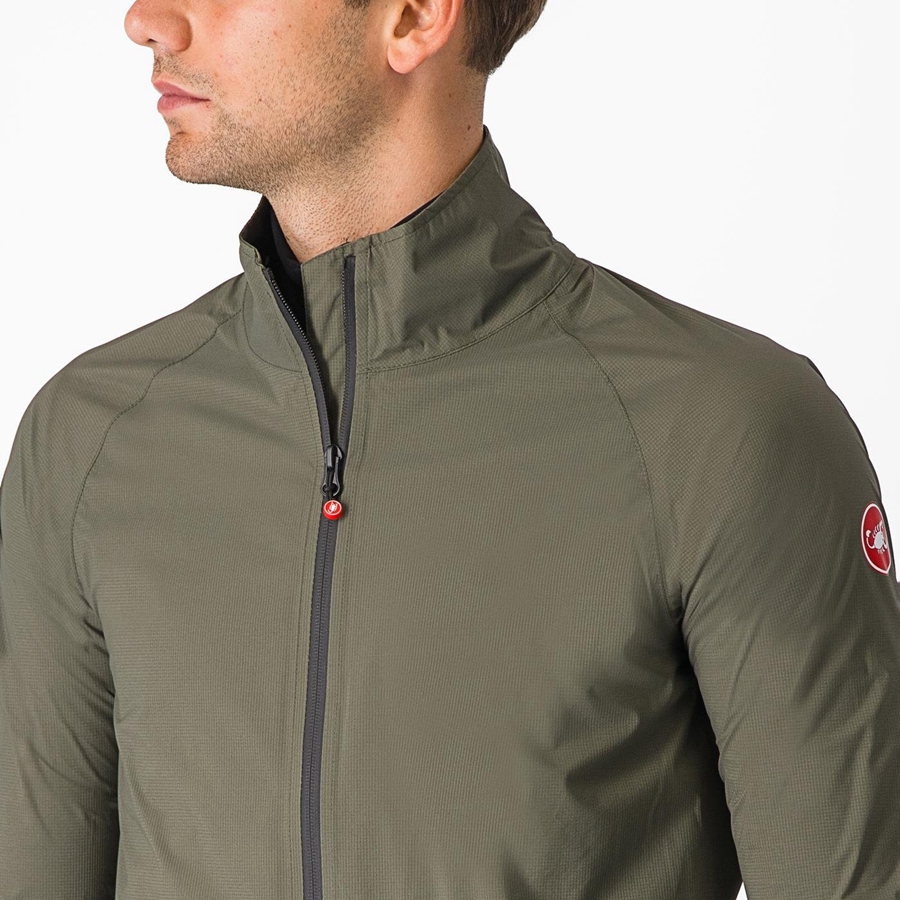 Castelli EMERGENCY 2 RAIN Bescherming Heren Groen | HZU072864