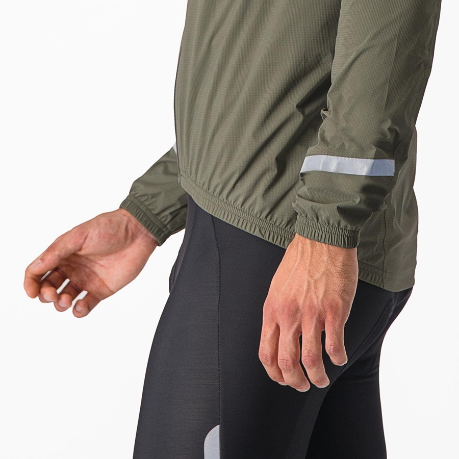 Castelli EMERGENCY 2 RAIN Bescherming Heren Groen | HZU072864