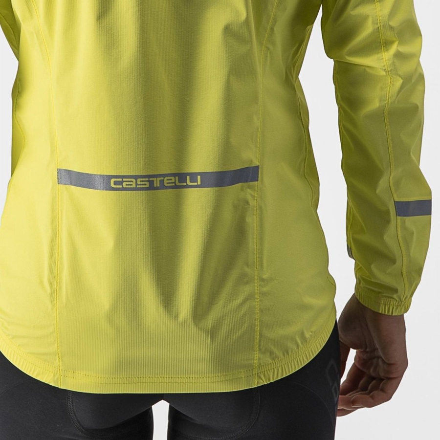 Castelli EMERGENCY 2 W RAIN Bescherming Dames Geel | HYD264850