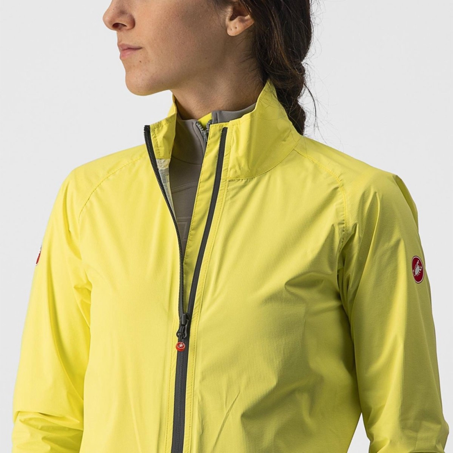 Castelli EMERGENCY 2 W RAIN Bescherming Dames Geel | HYD264850