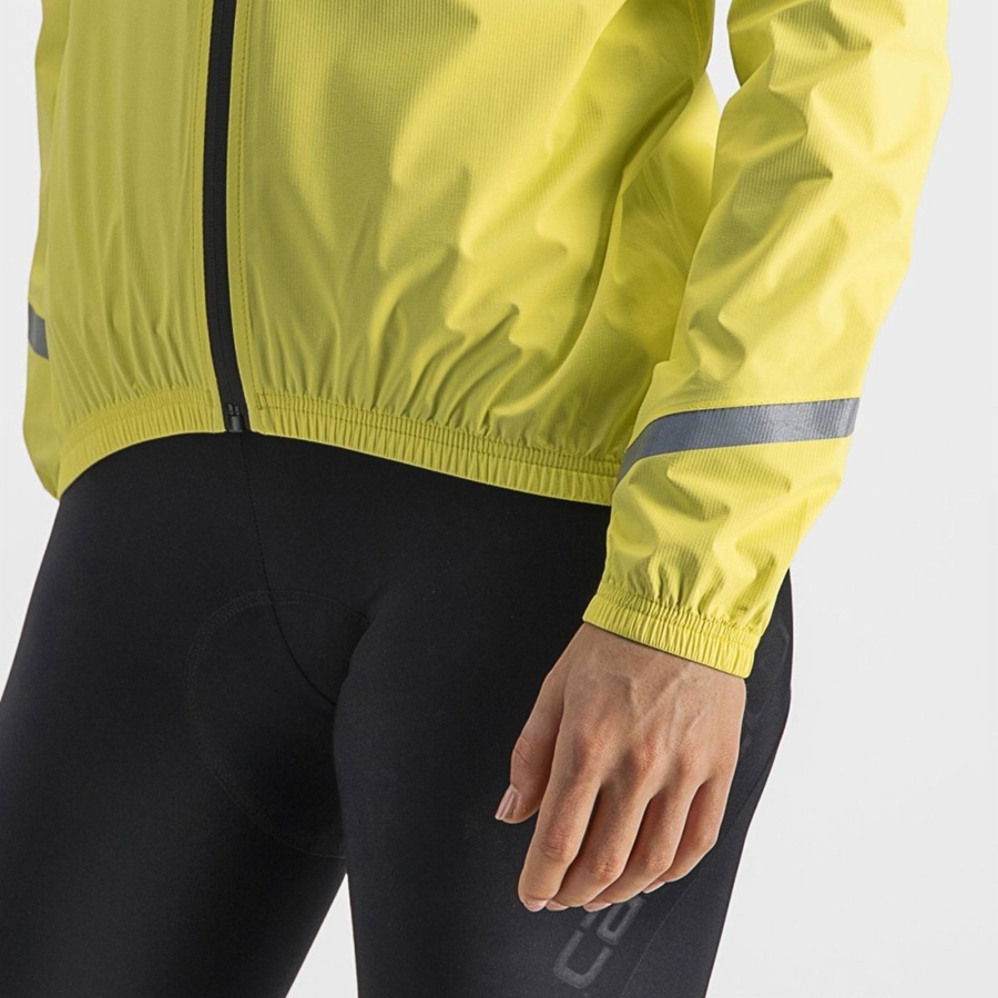 Castelli EMERGENCY 2 W RAIN Bescherming Dames Geel | HYD264850