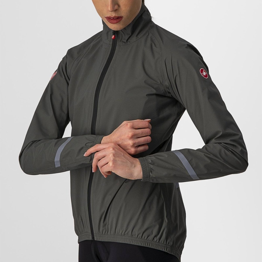 Castelli EMERGENCY 2 W RAIN Bescherming Dames Groen | SZL152346