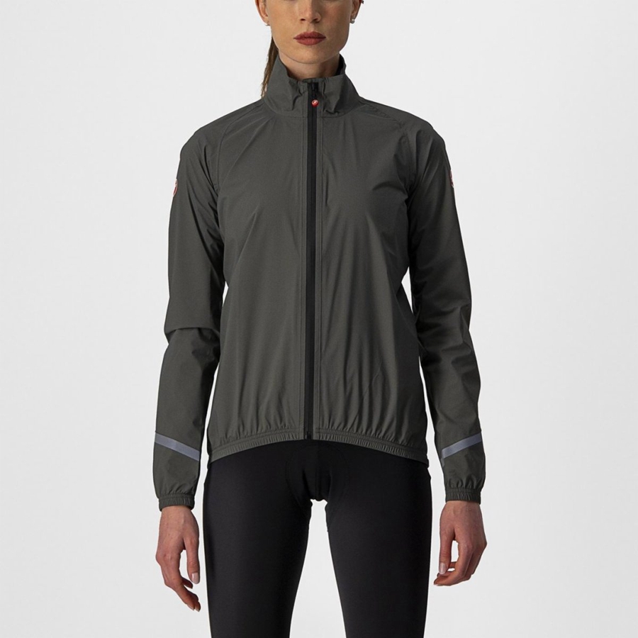 Castelli EMERGENCY 2 W RAIN Bescherming Dames Groen | SZL152346