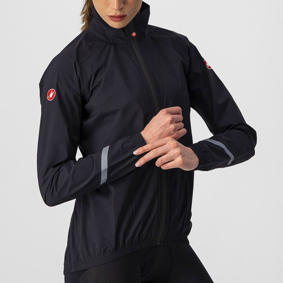 Castelli EMERGENCY 2 W RAIN Bescherming Dames Zwart | QTL340176