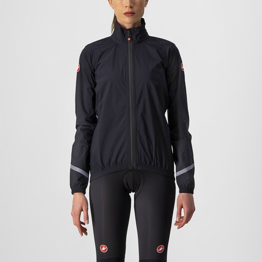 Castelli EMERGENCY 2 W RAIN Bescherming Dames Zwart | QTL340176