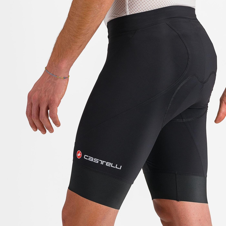 Castelli ENDURANCE 3 Korte Broek Heren Zwart | BXH450392