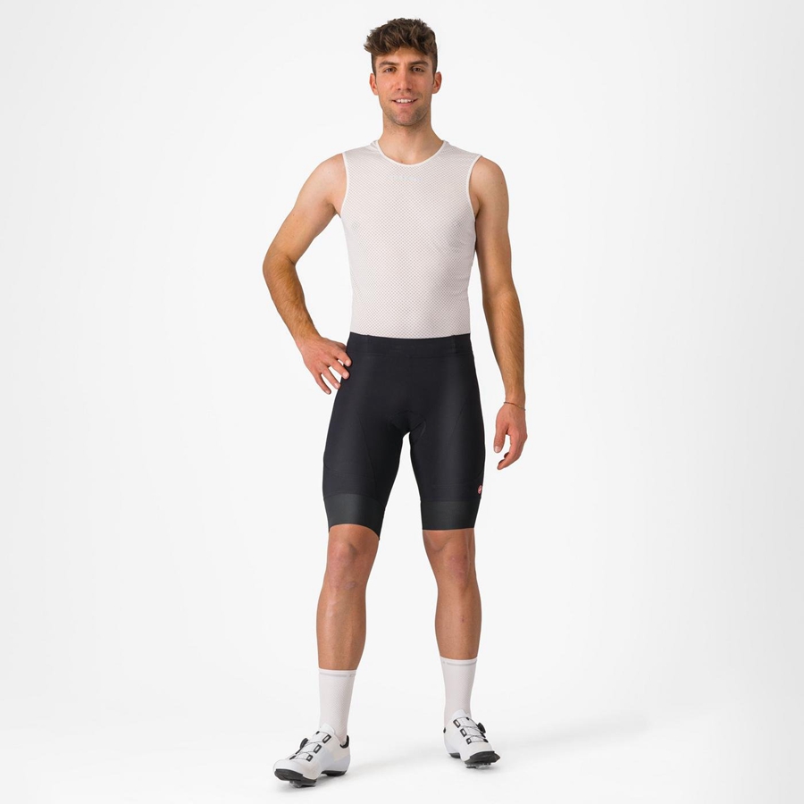 Castelli ENDURANCE 3 Korte Broek Heren Zwart | BXH450392