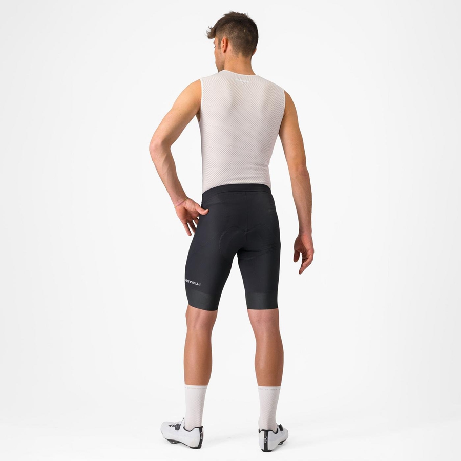 Castelli ENDURANCE 3 Korte Broek Heren Zwart | BXH450392