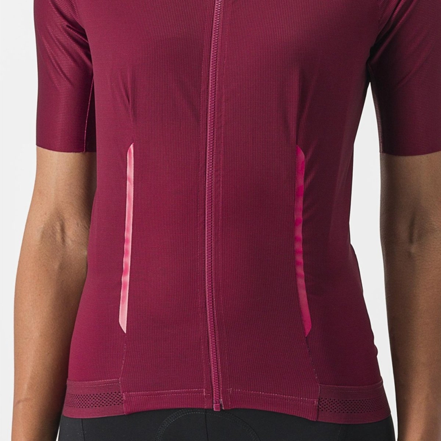 Castelli ENDURANCE W Jersey Dames Bordeaux | GKM596024