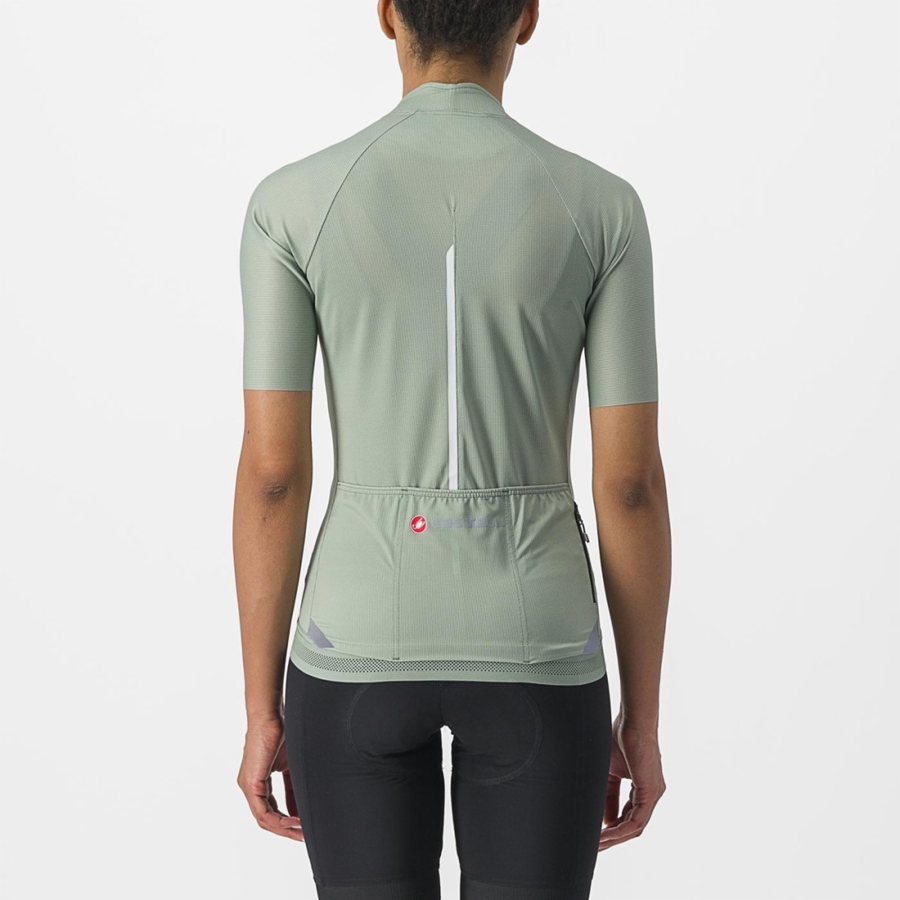 Castelli ENDURANCE W Jersey Dames Groen | YAZ257809