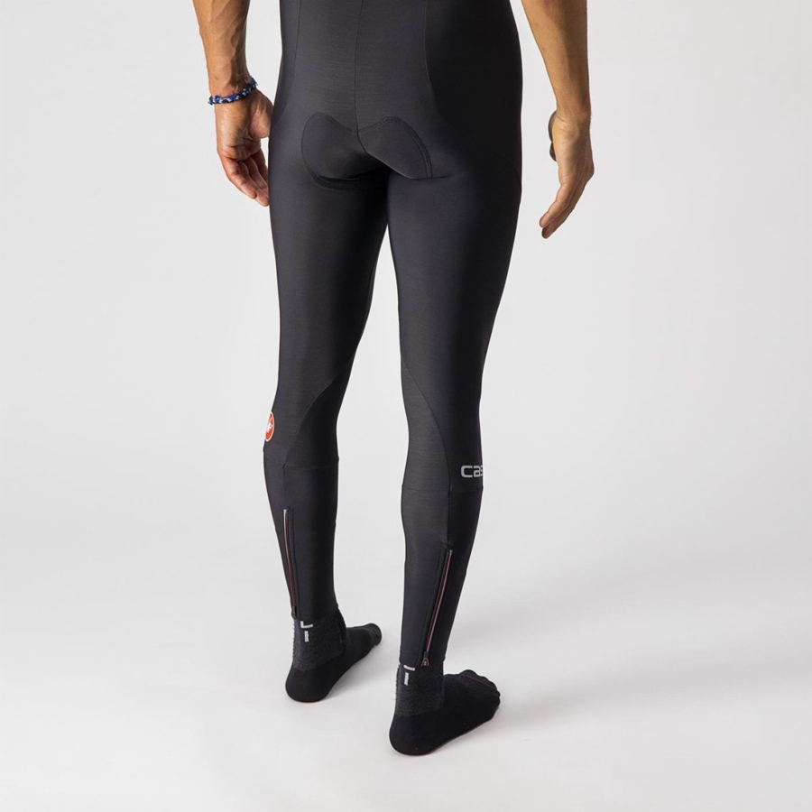 Castelli ENTRATA Leggings Heren Zwart | OMP078932