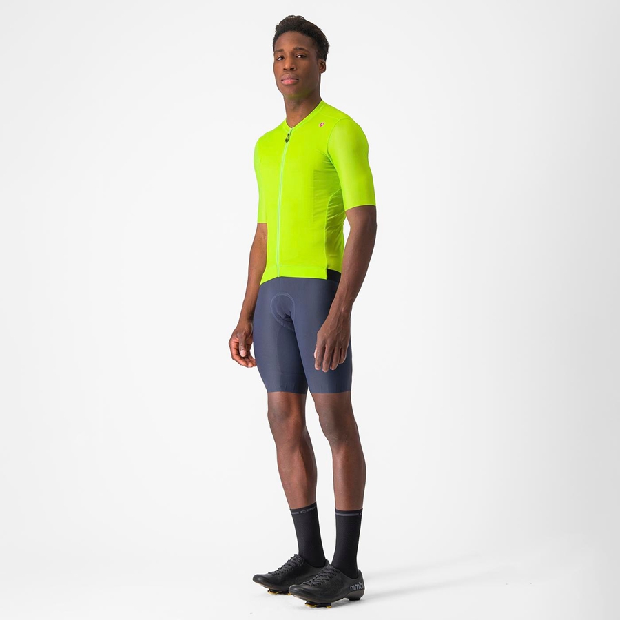 Castelli ESPRESSO Jersey Heren Lichtgroen Diepgroen | DOP317056