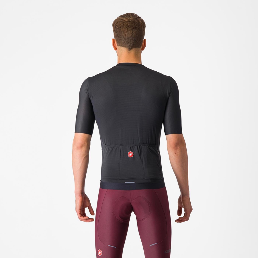 Castelli ESPRESSO Jersey Heren Zwart Donkergrijs | JFR378546