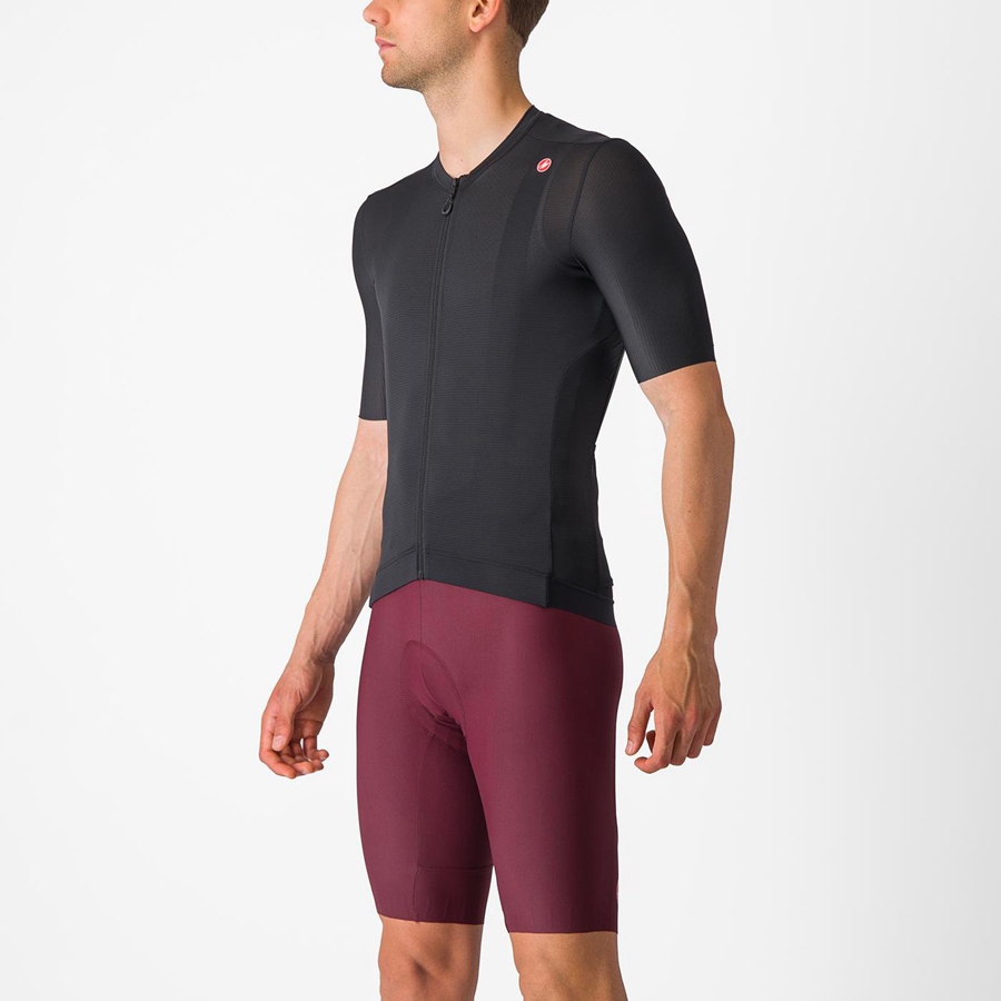 Castelli ESPRESSO Jersey Heren Zwart Donkergrijs | JFR378546