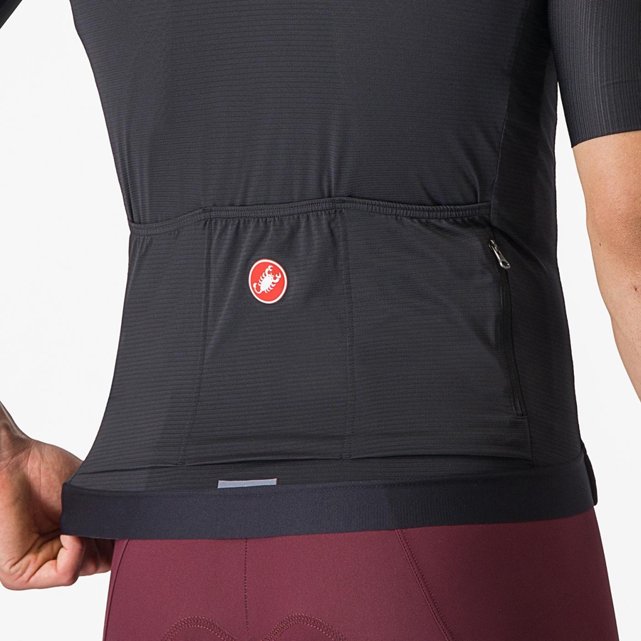 Castelli ESPRESSO Jersey Heren Zwart Donkergrijs | JFR378546